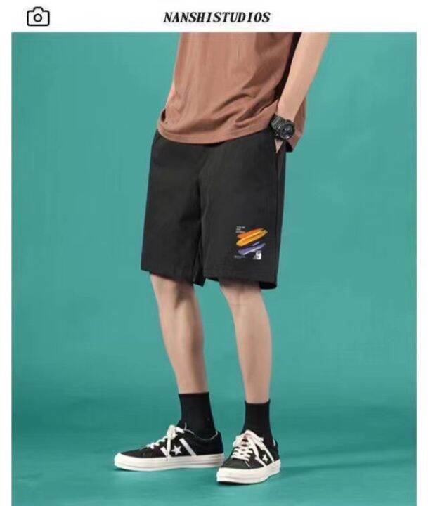 กางเกงขาสั้นผู้ชาย-มีกระเป๋าข้าง-l-5xl