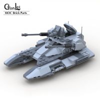 NEW Space Seriers Republic Fighter Tank Ornament Imperial Fighters Tank IFT-T MOC Building Blocks Bricks Assembly Model DIY Toys