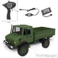 ▪₪∈ Off-road Escalada Controle Remoto Carro Trailer Unimog 1:12 U1300 Abs Elétrico Plástico Armygreen Brinquedo Modelo Presente de Aniversário