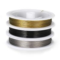 【YF】✚  7-35 Meter/roll Wire 0.3/0.45/0.5/0.6mm Tiger Tail Beading Cord Resistant for Jewelry Making Finding