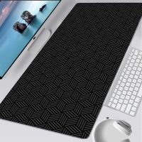 ✈ Laptop Art Minimalist Mouse Pad Black and White Mousepad Company Japan Desk Mat Mouse Mats Computer Desks Gaming Accessories Mat