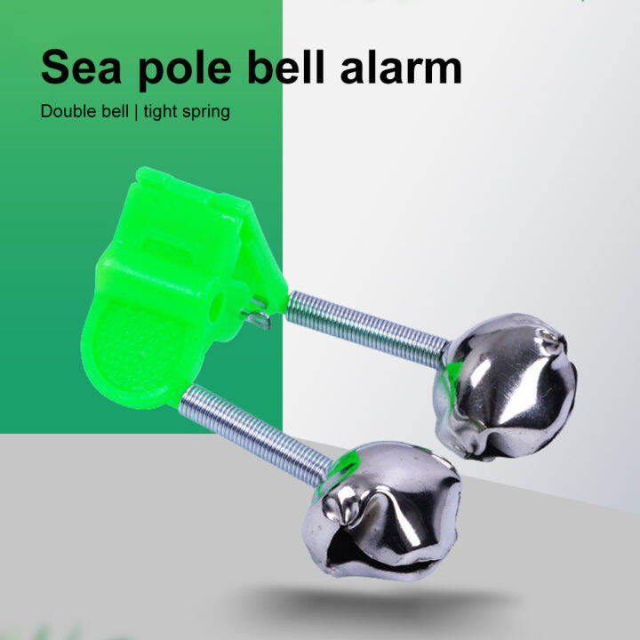 Virwir Fishing rod bell beach fishing bell night fishing pool fishing rod  tip bell warning device fishing bell, fishing tackle accessories, fishing  alarm bell