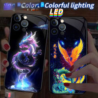 มก. เคสโทรศัพท์เรืองแสง LED สำหรับเคสโทรศัพท์ซัมซุงเคสโทรศัพท์ S23ULTRA S23Plus S21Plus S22Plus S22ULTRA S20PLUS A53 A73 NOTE20ultra A12 A14 A72 A71 A52 A51 A21S NOTE10 10Plus Veyron