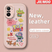 เคส JIUMOO สำหรับ Xiaomi Poco F3 Redmi K40 Pro เคสการ์ตูนของเล่นน่ารักหุ่นยนต์ดีไซน์ใหม่ลวดลายกันกระแทกเคสซิลิโคนนิ่มเลนส์กล้องถ่ายรูปเคสป้องกันทุกอย่าง