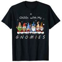 Chillin ของฉัน Gnomies ตลก Gnome คริสต์มาส Pamajas Xmas ครอบครัวเสื้อยืดS-5XL