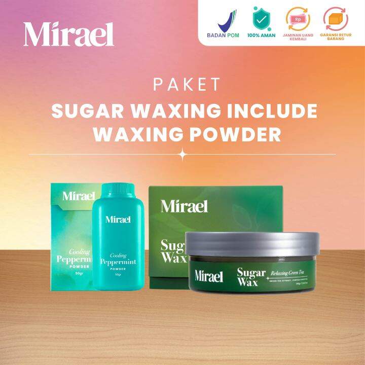 MIRAEL Paket Sugar Waxing Kit Dengan Waxing Powder Lazada Indonesia