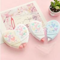 2 Pcs/pair 10m Love Heart Correction Tape w16 Student Supply   w45   Corrector   School Creative Cute Correction Liquid Pens