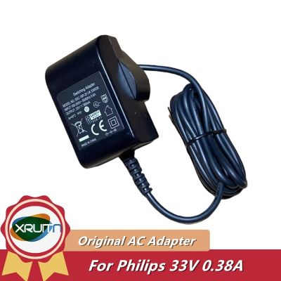 Original 33V 0.38A AC Switching Adapter for Philips FC6407 FC6408 FC6409 FC6171 FC6170 Vacuum Cleaner SSC-18P-20 EU/UK 330038 🚀