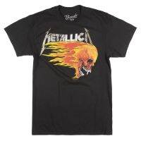 Hot sale Metallica Band Thin Lizzy band graphic Mens 100% Cotton Round Neck Short Sleeve T-Shirt  Adult clothes