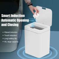 Inligent Trash Can Smart Sensor Garbage Bin Auto Induction Trash Can USB Charge Electric Waste Basket for Kitchen Bathroom