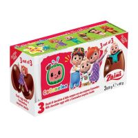 ?‍?‍? ไข่เซอร์ไพรส์ โคโค่เมล่อน มิลค์ช็อกโกแลต | Zaini CoComelon Milk Chocolate Surprise eggs 3x20g [60g]