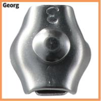 GEORG M2 คลิปสายเคเบิล เหล็กไร้สนิม ที่หนีบลวด เดี่ยวเดี่ยวๆ แคลมป์รัดสายไฟเดี่ยว เชือกสายเคเบิล