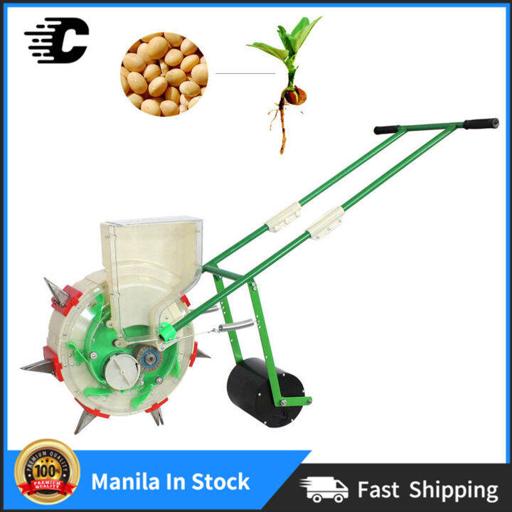 【Local delivery】 New style 7 Seede Hand Push Corn Planter Seeder