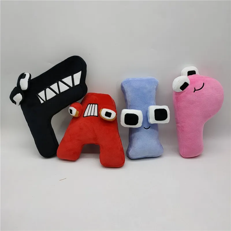 Alphabet Lore Z Plushies Stuffed Animal Dolls, Funny Educational Letter  Toys 