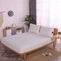 Earthing Fitted sheet Bedspread by Grounding Silver &amp; Organic Cotton Conductive EMF protection from Health White color