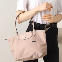 Longchamp bag Nylon bag embroidered horse cross-body bag dumpling bag portable shoulder bag large capacity tote bag armpit bag for women