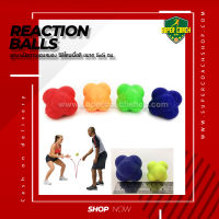 Reaction ball ลูกบอลฝึกการตอบสนอง 5*5 ซม. /fitness agility อุปกรณ์ฝึก reflex ลูกบอลว่องไว ลูกบอลฝึกปฏิกิริยาความเร็ว บอลหกเหลี่ยม