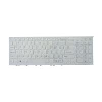 คีย์บอร์ด โซนี่ - Sony keyboard (ภาษาอังกฤษ, สีขาว) สำหรับรุ่น VPC-EH ( VPCEH )