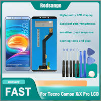 สำหรับ Tecno กล้อง X CA7/X Pro จอแสดงผลหน้าจอ LCD CA8พร้อมชุดประกอบดิจิทัลหน้าจอสัมผัส