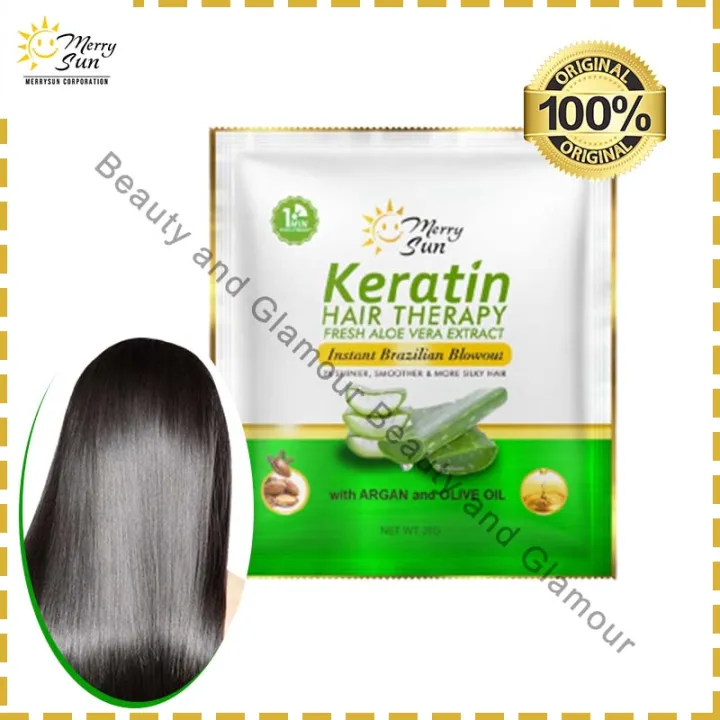 Merry Sun Keratin Aloe Vera Hair Treatment | Lazada PH