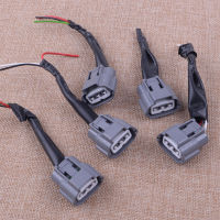 5Pcs Ignition Coil Pack Wiring Harness Connector Plug Fit For Nissan Altima Sentra X-Trail 2001-2007 2008 2009 2010 2011 2012 Coils