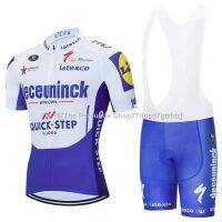 ஐ₪❂ NEW Cycling Summer Breathable Cycling Jerseys Set Men Blue White Short Sleeves Set Road Mountain Cycling Clothes