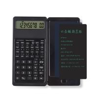 Digital Calculator With Writing Tablet LCD 10-digit Display Arithmetic Tool For High School and College Learning Calculator Home Calculators