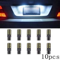 10pcs 194 W5W T10-3014-24SMD LED Canbus Error Free Car License Plate Lights Car Light Bulbs  Interior Reading Lights Bulbs  LEDs  HIDs