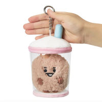 kpop Plush toys bubble tea Milk tea cup plush keychain cartoon animal dog rabbit sheep shape kawaii room decor gift for girl