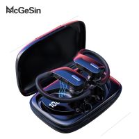 McGeSin NEW Wireless Headphones TWS Earphone Bluetooth Sport Earbuds Gaming Headsets LED Power Display Music Earphones With Mic Over The Ear Headphone