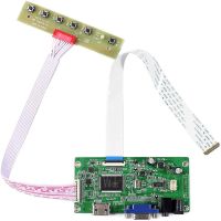 Lwfczhao Monitor Kit for NV140FHM-N41 NV140FHM-N43 HDMI+VGA LCD LED screen Controller Board Driver 30pins EDP Panel