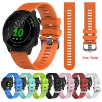 ♘ Sports Silicone Strap For Garmin Forerunner 158 Band 245 245M 645 WristBand Bracelet Forerunner245 Watchband QuickRelease 20mm