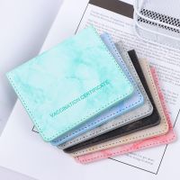 Travel Accessories Vintage Marble Passport Holder ID Cover Women Men Portable Bank Card Passport Business PU Leather Wallet Case Card Holders