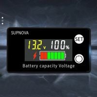 ZZOOI 8-100V LED Digital Display Voltmeter Mini Voltage Meter  Power Percentage Tester Panel For Car Motorcycle-Vehicle