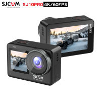 SJCAM SJ10PRO 4K60FPS กล้องกีฬา H22 Dual Screen DV กล้องวิดีโอ20MP IPS หน้าจอสัมผัสสำหรับท่องดำน้ำขี่จักรยานเล่นสกี Travel