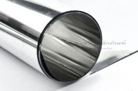 แผ่นชิมสแตนเลส หนา 0.01, 0.02, 0.03, 0.04 mm (ราคาต่อแผ่น) ยาว 1 ฟุต Shim Stainless Shim