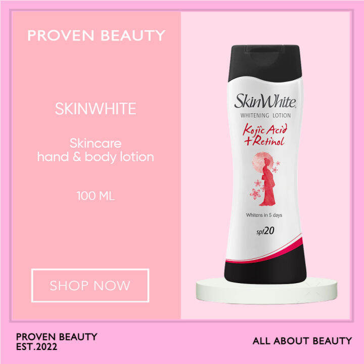 SKINWHITE Kojic Acid Lotion 100ML Lazada PH