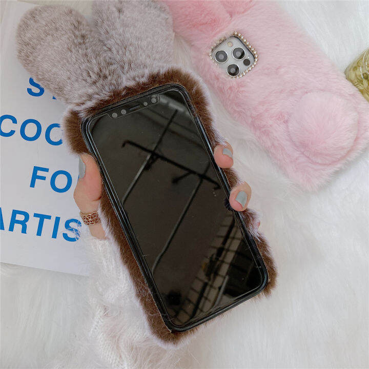 สำหรับ-vivo-y17-y19-y20-y21-y21s-y21t-y33s-y33t-y50-y70s-y93-v20-se-น่ารัก-furry-case-super-soft-warm-furry-กระต่ายกระต่ายกระต่ายกระต่ายกระต่ายกระต่ายกระต่ายกระต่ายกระต่ายหูของเล่นกลับกรณี-faux-fur-pl