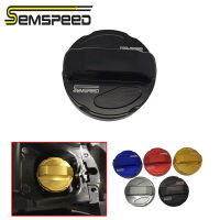 SEMSPEED รถจักรยานยนต์ CNC ถังแก๊สฝาครอบถังน้ำมันเชื้อเพลิงสำหรับ Yamaha XMAX 125 250 300 XMAX300 2021-2022