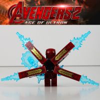 Compatible with LEGO Iron Man minifigures superhero Avengers building blocks boys educational assembly toy gift