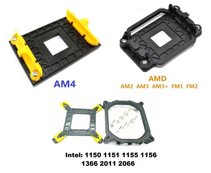 Amd And Am4 Motherboard Support Bracket Intel 115x 2011 1366 Bracket Support For Cpu Coolers