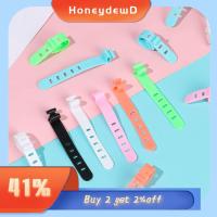 HONEYDEWD 5pcs นุ่มดี ออแกไนเซอร์ หูฟัง คลิปสายไฟ ที่ม้วนเก็บสาย5รู สายหูฟัง ptotector ผูกสาย USB