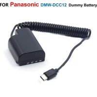 DMW-DCC12 DMW-BTC10 DMW-BLF19 Dummy Battery USB Type C Power Bank Charger Cable For Panasonic DMC-GH3 GH4 GH4K GH3K GH5 GH5S G9