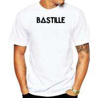 Briskaari เสื้อยืดโลโก้แบรนด์ Bastille ของผู้ชายเสื้อยืดเสื้อเรโทร