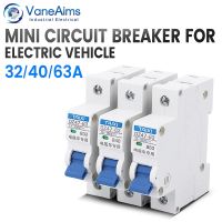 【YF】❃◆  MCB 24V 48V 96V DZ47 circuit breaker 40A 63A 32A DZ47-63 power switch protector car And Electric vehicle start