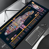 Spacecraft Mouse Pad Gaming Mousepad Gamer Mouse Mat Keyboard Mat Desk Pad Carpet Mousepads XXL 900x400 For Computer Laptop Pad