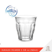 Duralex Picardie 16 cl - 5 5/8oz (160ml) แก้วน้ำ แก้วกาแฟ คาเฟ่ (ชุด 6 ใบ)