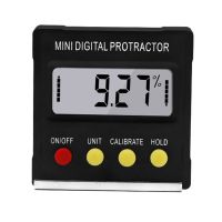 Mini Electronic Digital Display Inclinometer Grade Level Meter Protractor Magnetic Angle Ruler Inclination Box
