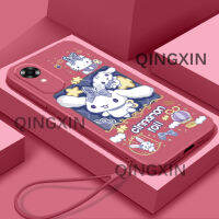 สำหรับ OPPO A17K เคสโทรศัพท์ Tooncutecute ดีไซน์ TPU อ่อนลายการ์ตูนเคสแบบนิ่มยอดนิยมฟรีสายคล้องดีไซน์ขอบตรง