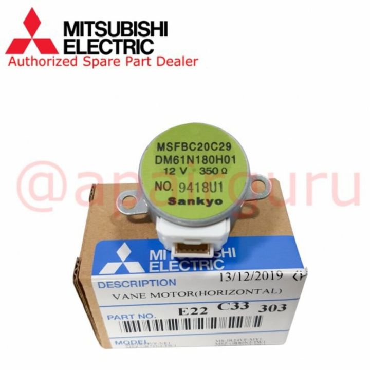 pro-โปรแน่น-mitsubishi-รหัส-e22c33303-vane-motor-msfbc20c29-sankyo-มอเตอร์สวิง-แอร์มิตซูบิชิ-ของแท้-ราคาสุดคุ้ม-อะไหล่-แอร์-อะไหล่-แอร์-บ้าน-อุปกรณ์-แอร์-อะไหล่-แอร์-มือ-สอง